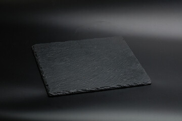Black stone table plate for kitchen