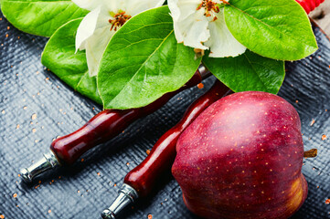 Turkish shisha with fresh apple flavor
