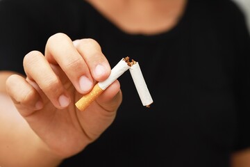 The dangers of cigarettes/Quit smoking
