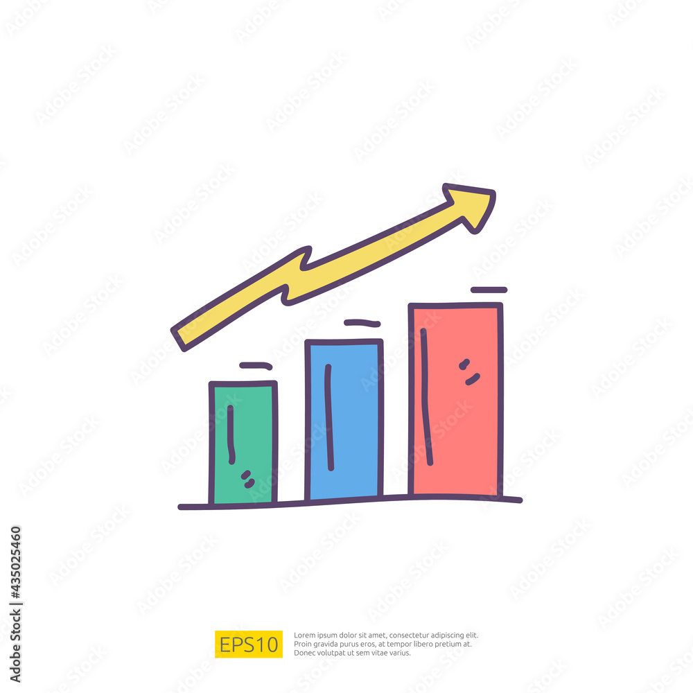 Poster statistics science technology, digital marketing and machine learning related for business strategy 