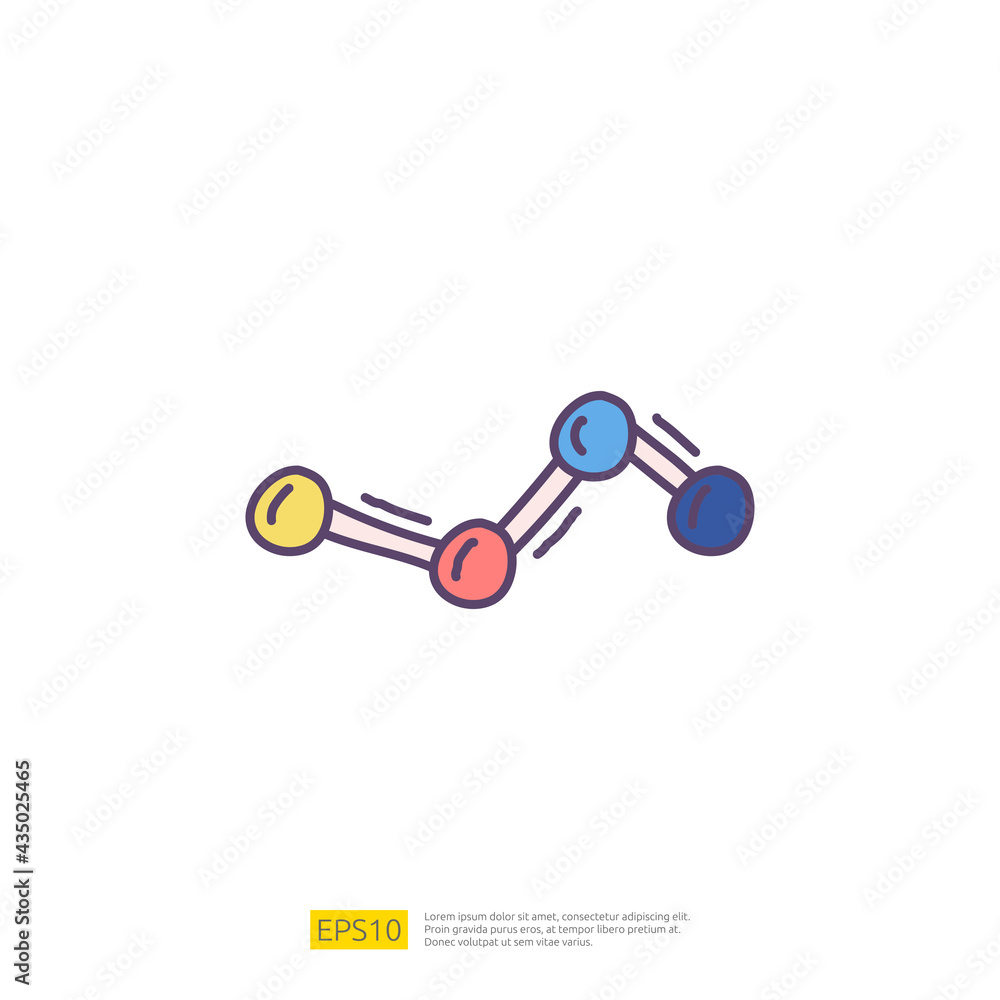 Poster statistics science technology, digital marketing and machine learning related for business strategy 
