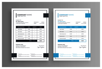 invoice design template