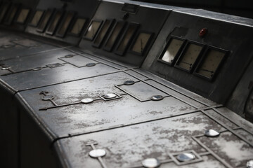 Control Panel of an old Power Plant