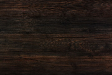 Brown wooden background. Wood dark abstract texture.