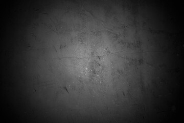 Old wall texture cement dark black gray  background abstract grey color design are light with white gradient background.