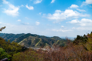 Fototapeta na wymiar 高尾山の山頂