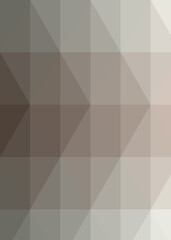 Abstract color Low-Polygones Generative Art background illustration