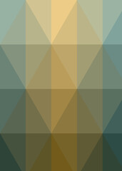 Obraz premium Abstract color Low-Polygones Generative Art background illustration