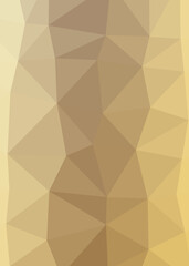 Abstract color Low-Polygones Generative Art background illustration