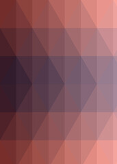 Abstract color Low-Polygones Generative Art background illustration