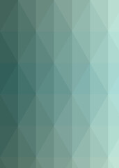 Fototapeta premium Abstract color Low-Polygones Generative Art background illustration