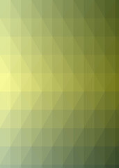 Abstract color Low-Polygones Generative Art background illustration
