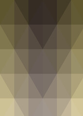 Fototapeta premium Abstract color Low-Polygones Generative Art background illustration