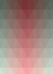 Fototapeta premium Abstract color Low-Polygones Generative Art background illustration