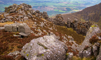 Pinnacles on the Stookanmeen Ridge