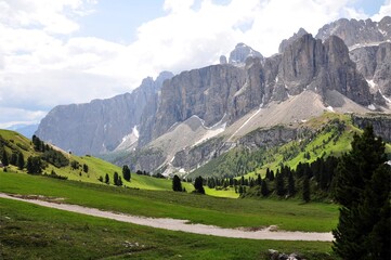 Unterwegs in den Dolomiten-Grödnertal