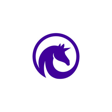 horse logo that is simple and harmonious
