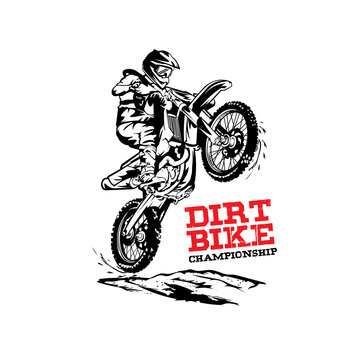 Premium Vector  Motocross set logo designs