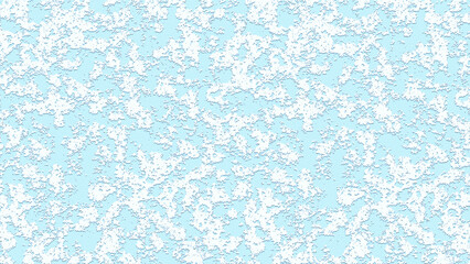 Ornate stylish backdrop in blue and white colors with stained effect. Creative digital fiber textile concept for futuristic elegant modern colorful layout. Fashion light trendy kaleidoscope image.