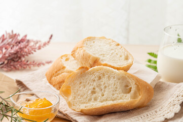 スライスしたバタール