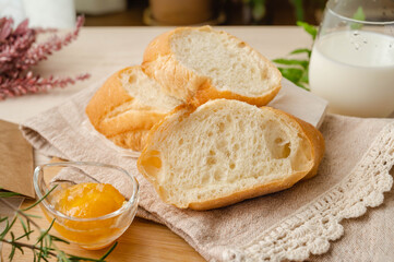 スライスしたバタール