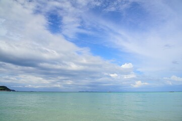 Fototapeta na wymiar sea at Lipe Island , Satun Thailand