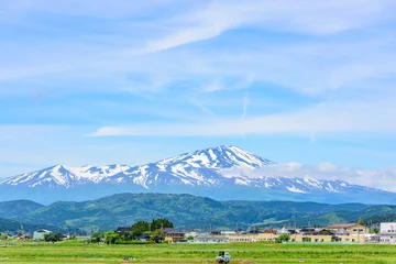 Foto op Canvas 庄内平野より鳥海山を望む © rujin