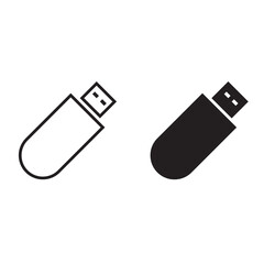 USB flash drive icon
