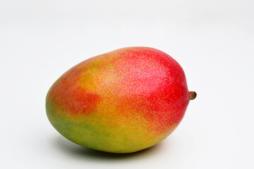 Mango fruit isolated on white background. Clipping Path.