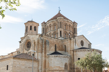 Fototapeta na wymiar Collegiate Church of Santa María La Mayor de Toro, Zamora