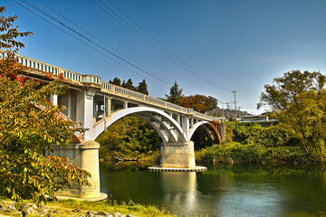 Obraz premium メガネ橋（山形県） 