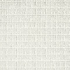 Close up of Curtain Panel with Waffle Texture in white