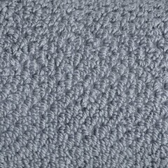 Dusty blue popcorn textured bath towel close up