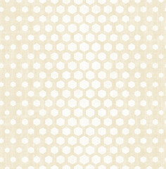 Geometric wallpaper texture with honeycomb print