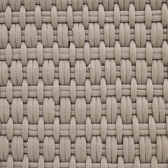 Plaited brown rope texture in basket weave