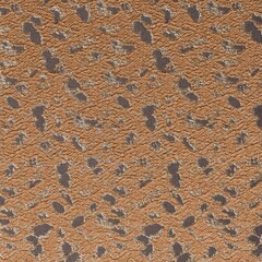 Polyester fabric texture with metallic thread and irregular dots