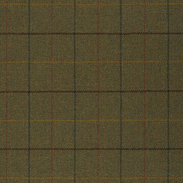 Plaid tweed fabric texture in green