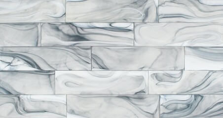 Seamless glass wall tile texture with abstract pattern and glazed finish