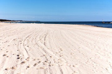 Strand in Damp und Düne Ostsee