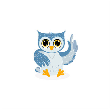 Cute Cartoon Owl
