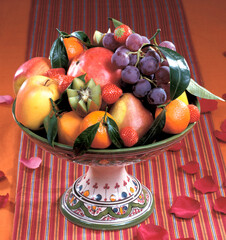Coupe de fruits orientale 