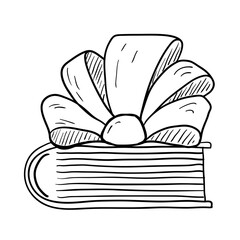 Book With Ribbon Bow Icon