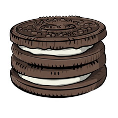 Double Oreo - Cookie with creme