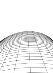 Abstract architectural wallpaper, digital background