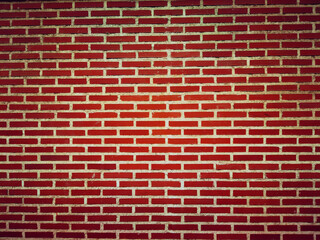 Red brick wall texture background