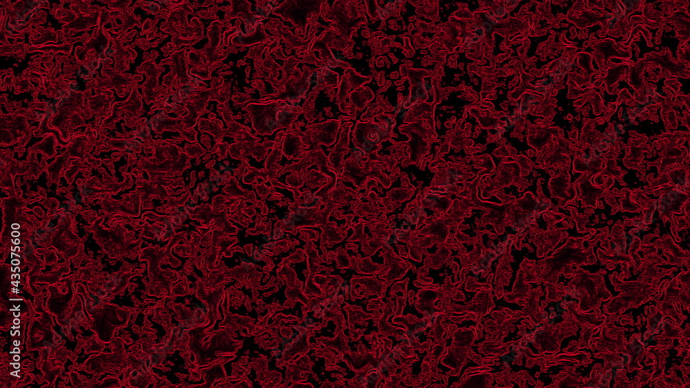 Poster 3d rendering of reproduction microbes. microscopic plate. infection and virus. computer generated sc