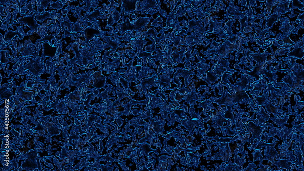 Poster 3d rendering of reproduction microbes. microscopic plate. infection and virus. computer generated sc