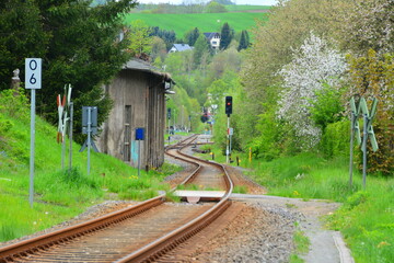 Altes Bahnwerk in Sachsen Lost Place 