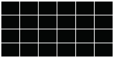 Photo frame templates collage