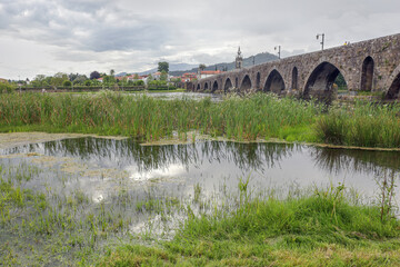 Fototapeta premium Medieval city of Ponte de Lima